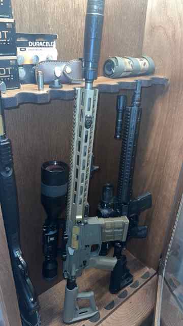 PSA sabre-10A1 .308 16 inch with extras
