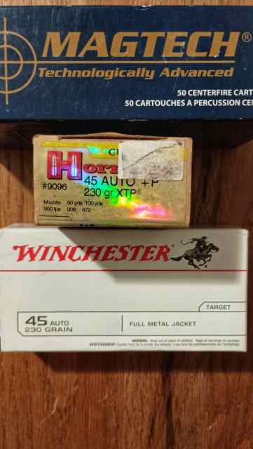 .45 ACP ammo