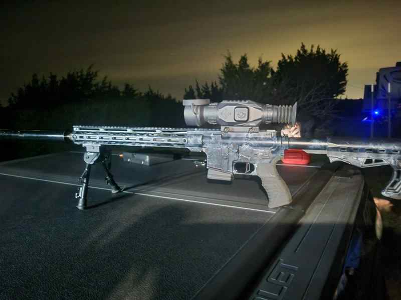 Aero 300blk 16 inch dipped and night vision on top