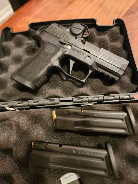 SIG P320 XC with Romeo X FS / FT
