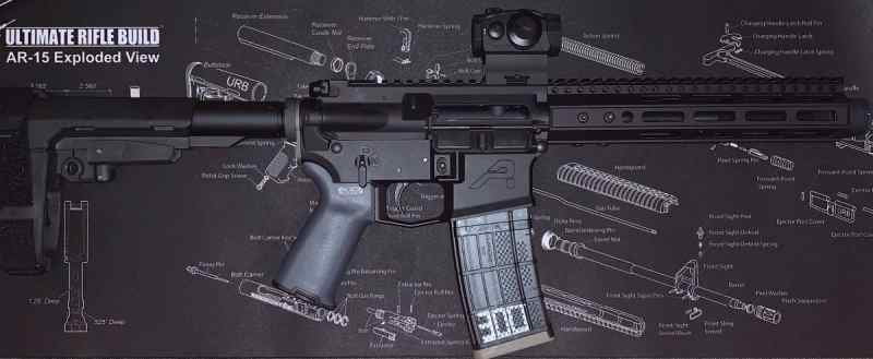 Custom .300 Blackout AR Pistol – Premium Build, Li