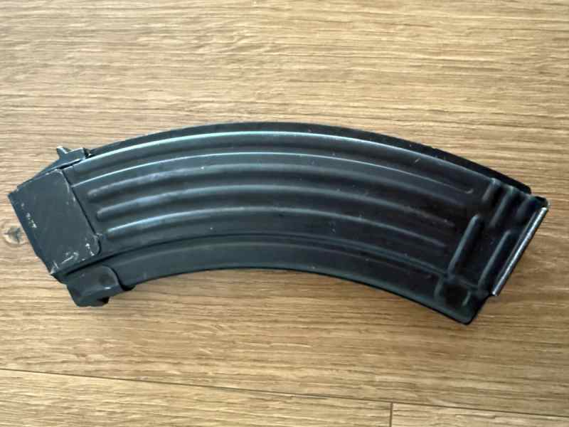 Romanian steel 30‑round AK‑47 magazine (MD63/WASR)