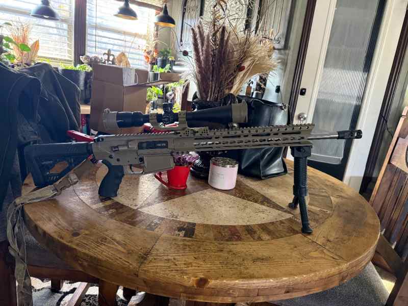 Diamondback DB-10 308. FDE in Color Heavy Barrel 