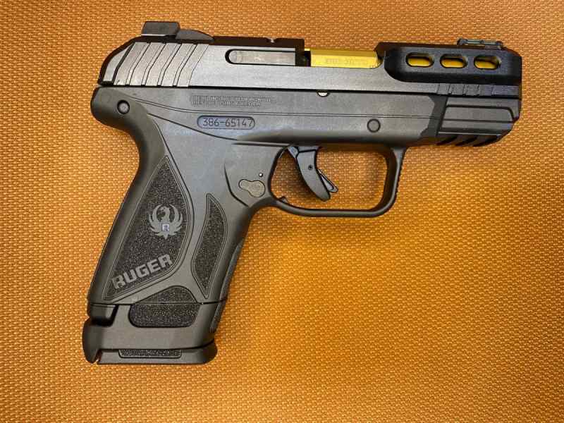 NEW IN BOX - Ruger Security 380 - 380ACP -Blk/Gold