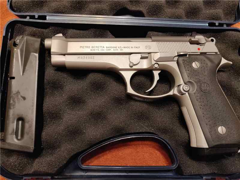 Beretta 9mm 92FS 92 FS Stainless