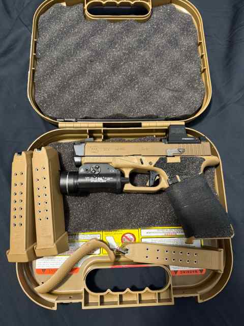 GLOCK 19.5X with Ramjet and EPS MRS(green)