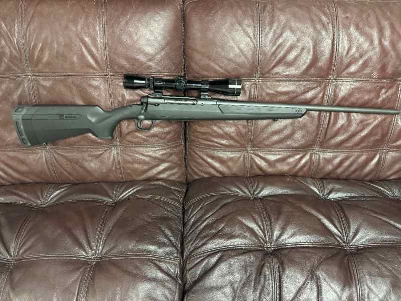 Savage axis 308 bolt action rifle