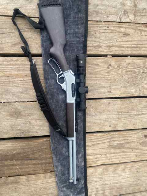 Henry 45-70 vortex scope 900$