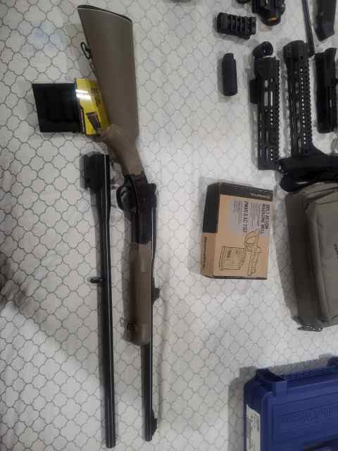Single shot .22 20ga combo rossi