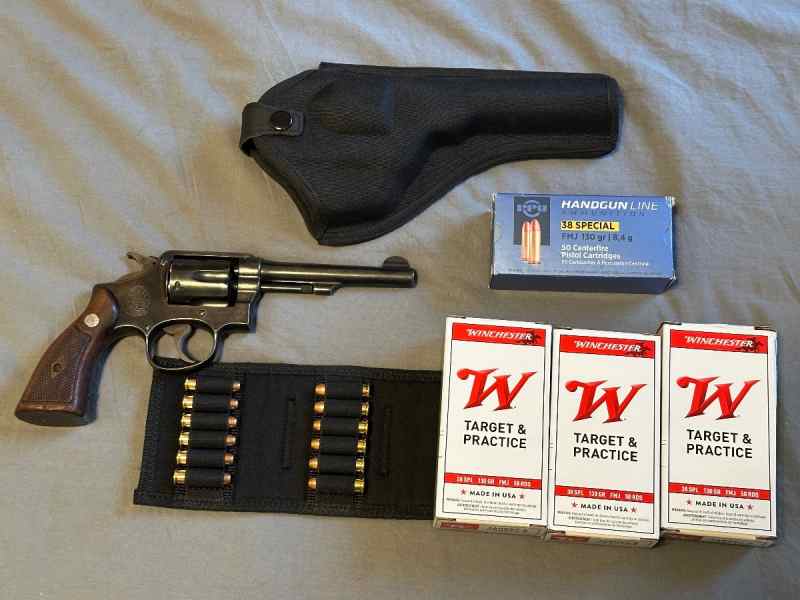 Smith &amp; Wesson Pre Model 10 .38 Special Revolver