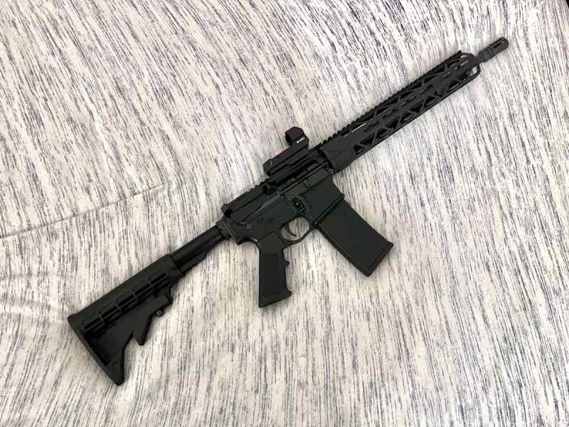 KE ARMS 14.5 Pin and Weld AR15 Complete Gun