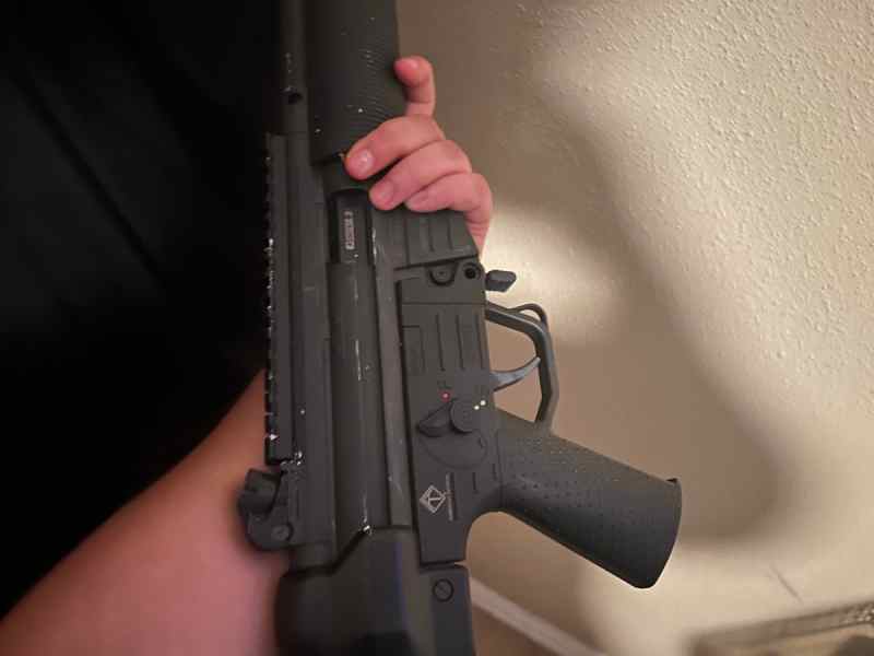 GSG 15 Faux suppressor (MP5k) replica 