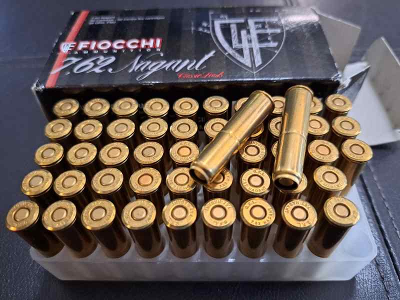 7.62 Nagant Ammo Fiocchi 50 rounds