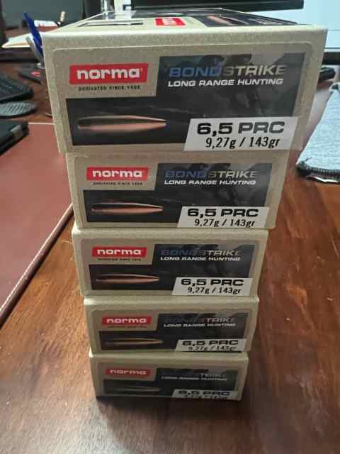 Norma BondStrike 6.5 PRC 143 Grain