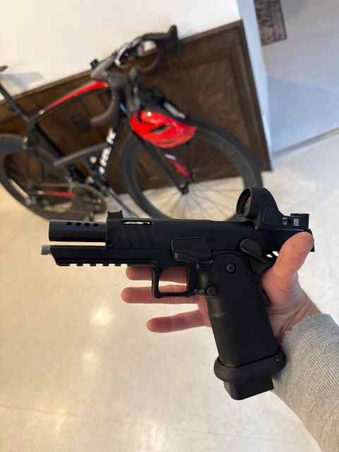 Springfield prodigy 5” egw parts and ported FS/FT