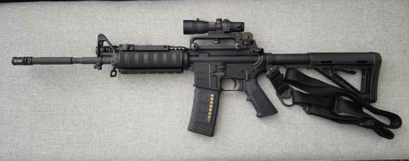 Windham Weaponry AR15 w/ Acog 3x30&amp;Weapons light