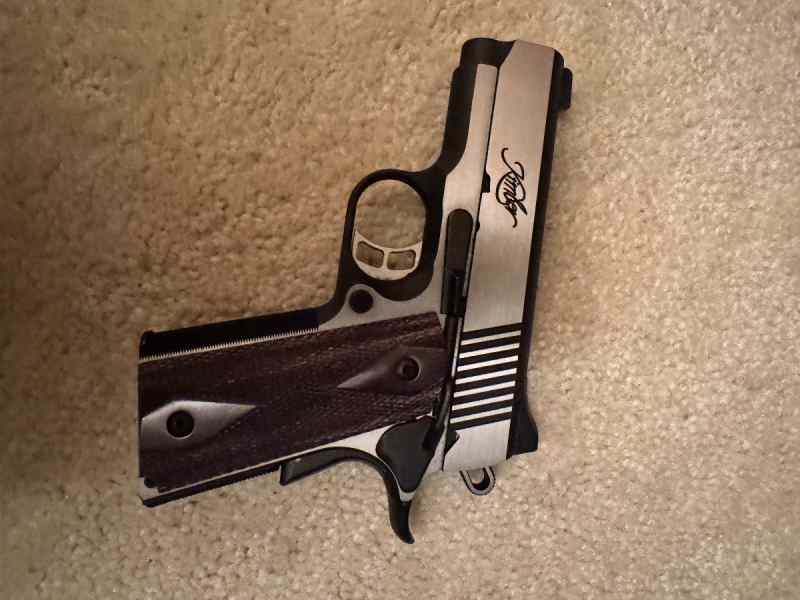 Kimber 1911 eclipse ultra II .45 cal new