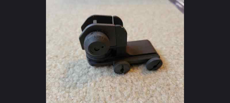 New DPMS fixed Rear A2 Sight for AR 15