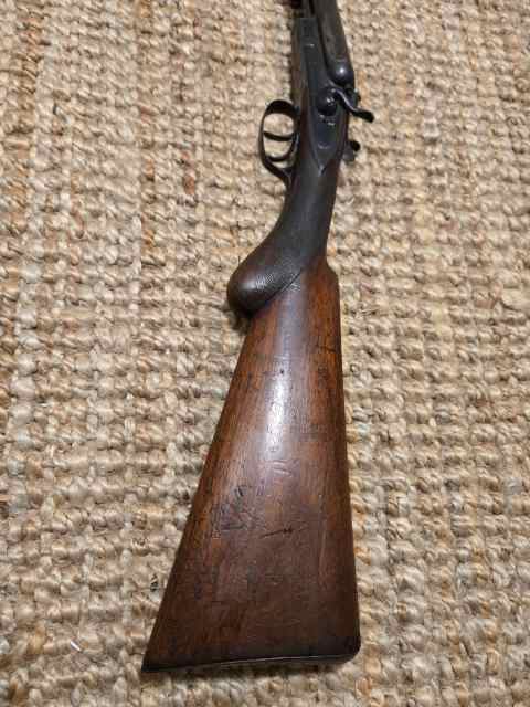 Rikard Double Barell 16 GA Late 1800&#039;s black pwder