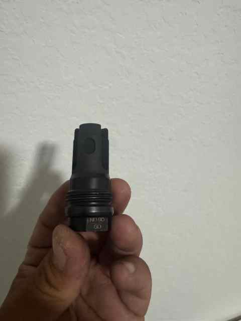 Rugged three prong muzzle device 