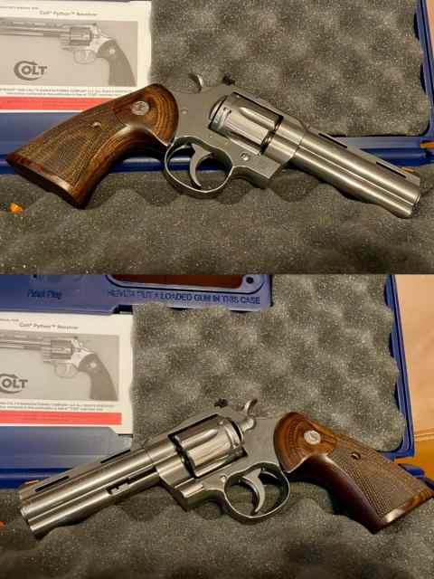 Colt Python .357 Magnum Stainless Revolver 