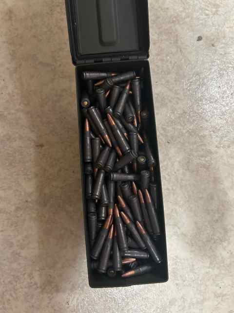500 7.62x39 Tul Ammo 