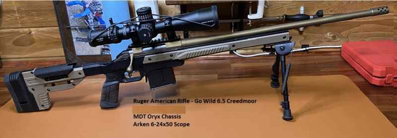 Ruger American 6.5 Creedmoor (Go Wild Bronze)