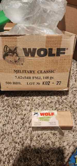 7.62x54r Wolf Military Classic 