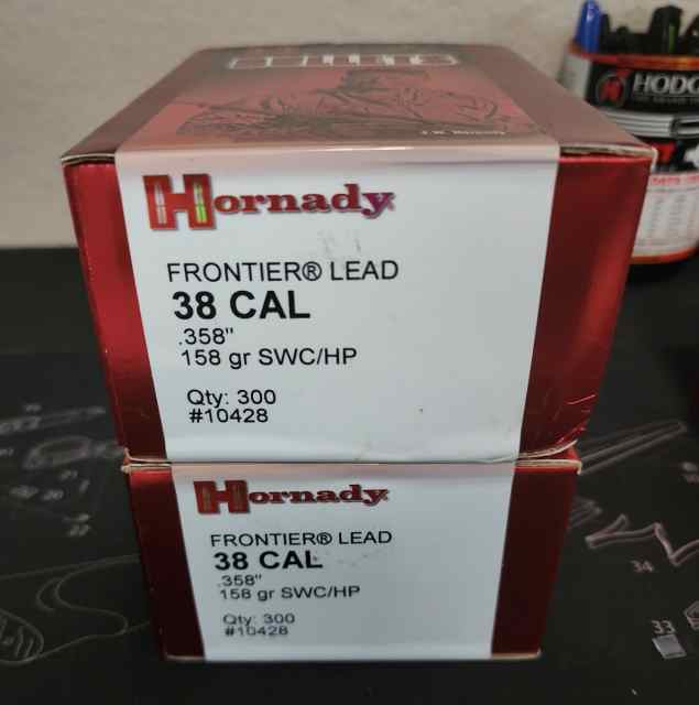 Reloading - 38 Cal 158gr SWC/HP 