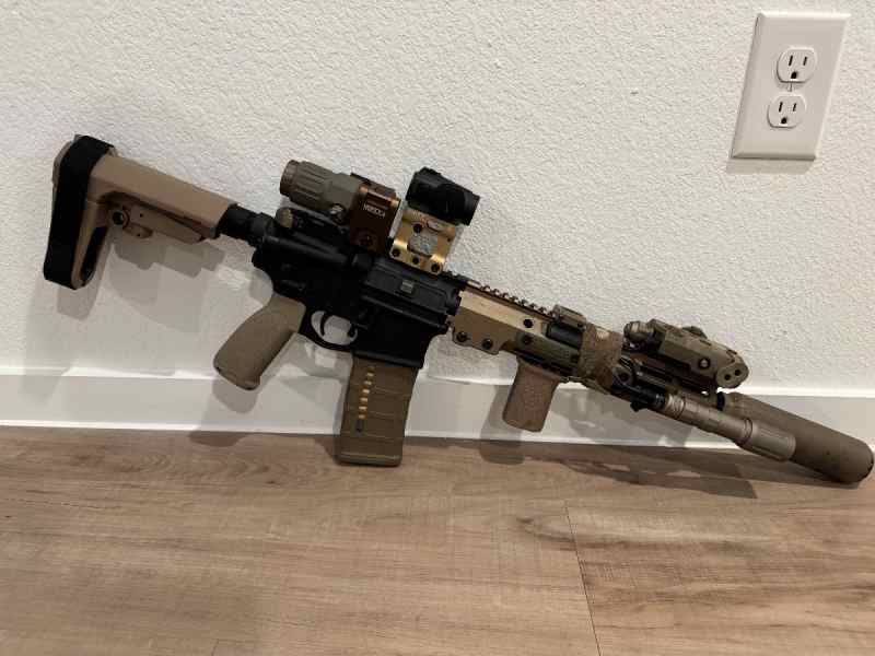WTT Colt x Geissele URGI M4A1 11.5 