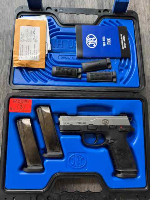 FN FNX40 $325 NO TRADES, FFL transfer only(I pay)