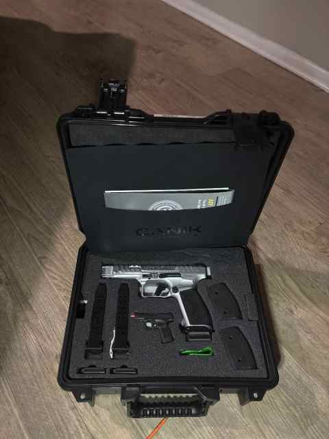 Canik SFx Rival-S Chrome 9mm 5in Barrel