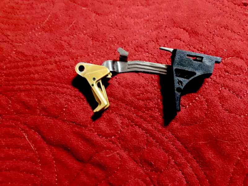 CMC Glock 43 48 Gold TiN Premier Trigger 