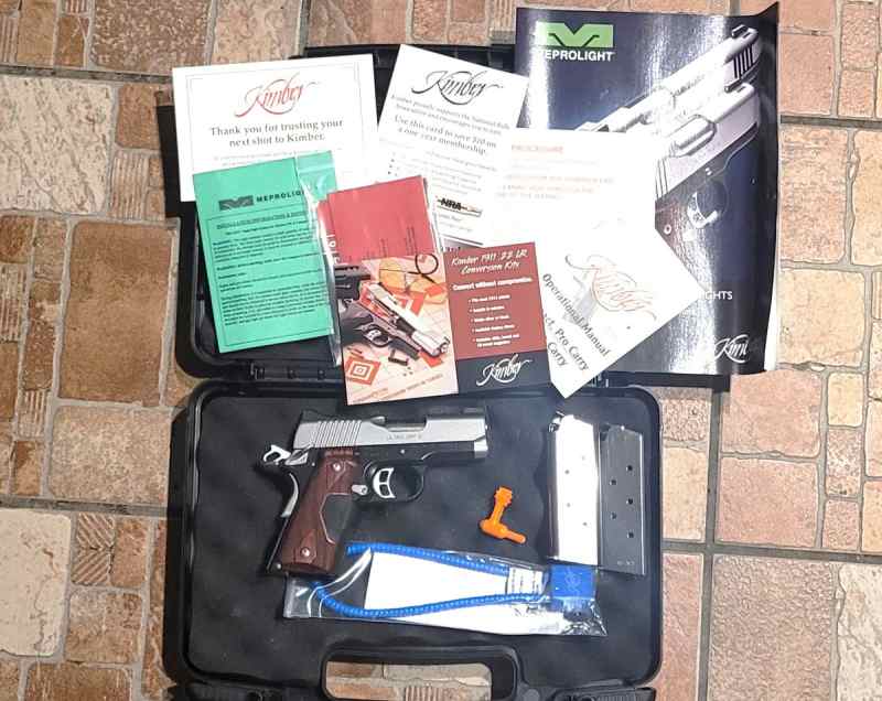 Kimber 45 ACP Ultra CDP II Crimson Laser