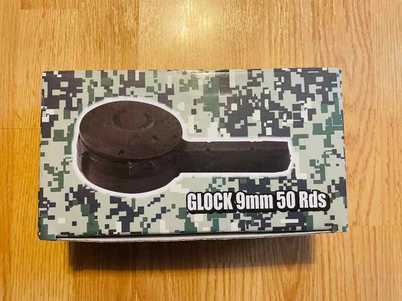 Glock 9mm 50 Round Drum SGM