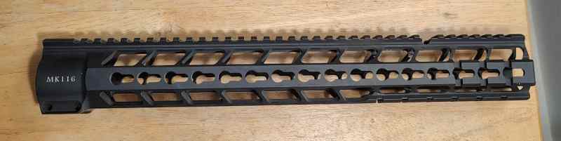 PWS Mk116 Mod2 15&quot; Pic-mod Handguard