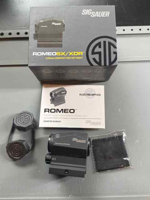 Sig Sauer ROMEO5 XDR Compact Red Dot Sight 1x20mm 
