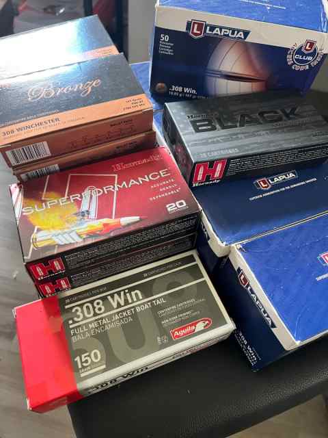 .308 WIN Ammo - Assorted Brands - Local Sale Only
