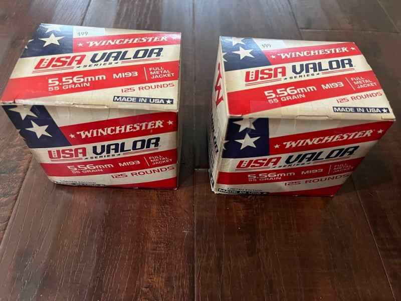 Winchester Federal 556 223 Brass, 7.62x39, and Mag