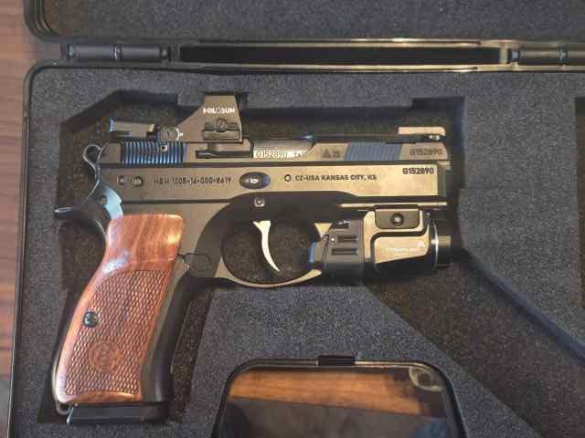 CZ 75 P-O1 PORTED AND OPTIC