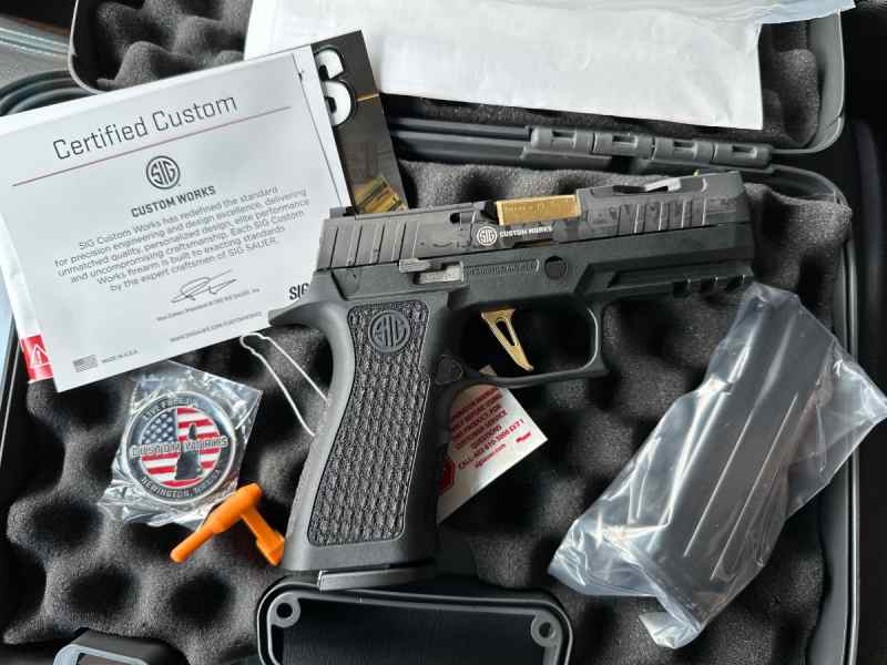 NEW Sig Sauer Spectre Custom Gunworks TiN 320