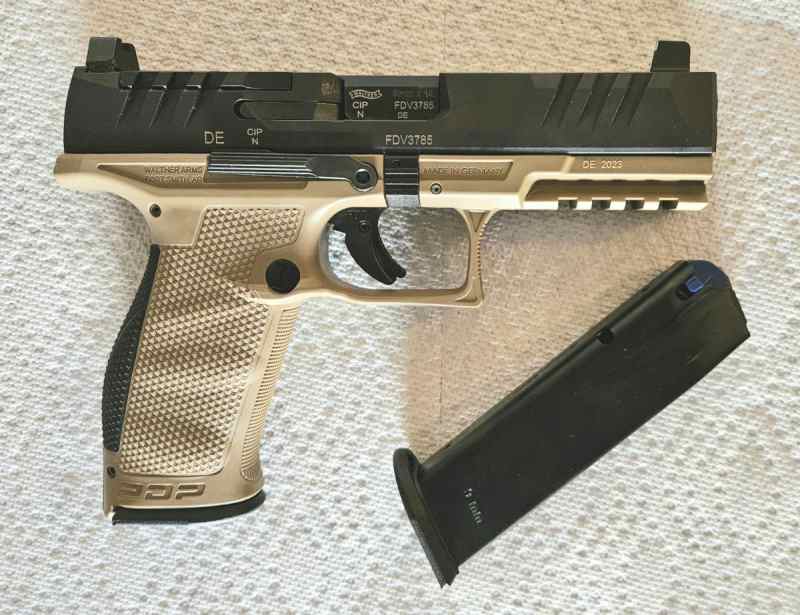 Walther PDP Full Size 4.5&quot; Two-Tone Tan