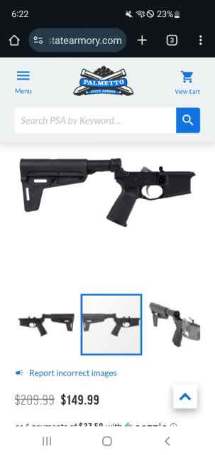 Wtb psa complete pistol lower 