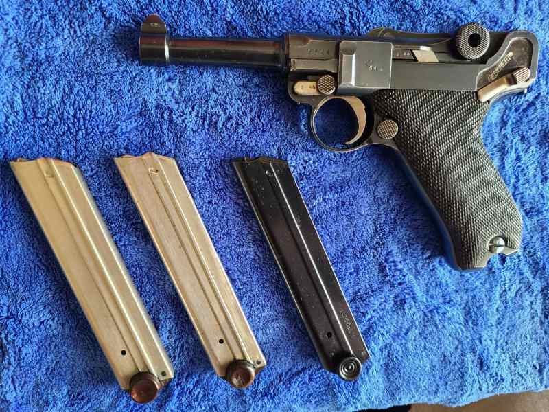 1914 Erfurt P.08 Luger 