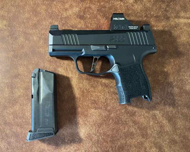 Sig P365 with Optic