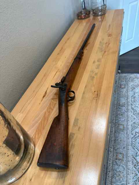 Antique Belgian Zulu Breechloading Shotgun 