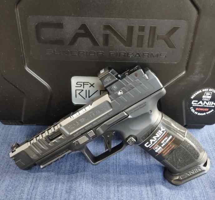 Canik SFX Rival-S Darkside 9mm with Mecanik M02 Re