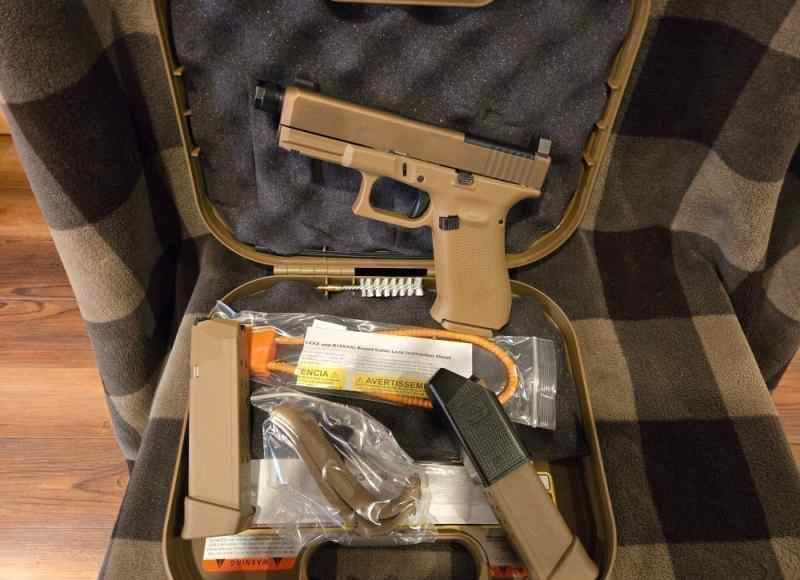 Glock 19X G5 MOS 9mm 19rd Optic Ready Threaded