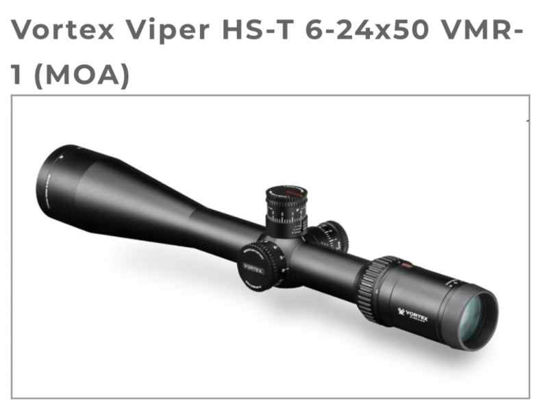 Vortex Viper HS-T 6x24x50 VMR-1 (MOA) NIB