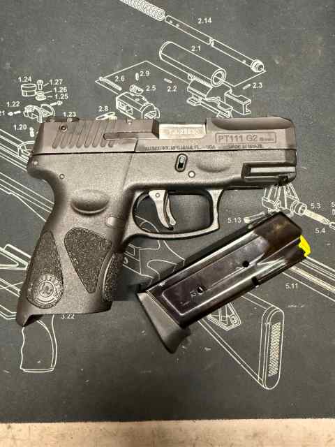 Taurus pt111 g2 (g2c style) 9mm